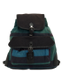 Nova Check Backpack, &pound;175, Handbags, Black/Blue/Green, Canvas, Front view